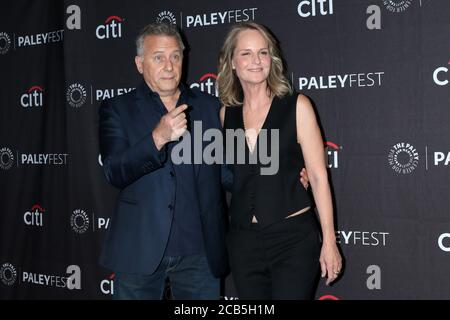 LOS ANGELES - SEP 7:  Paul Reiser, Helen Hunt at the PaleyFest Fall TV Preview - 'Mad About You' at the Paley Center for Media on September 7, 2019 in Beverly Hills, CA Stock Photo