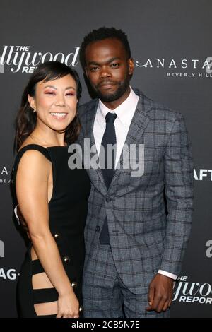 LOS ANGELES - SEP 20:  Ali Ahn, William Jackson Harper at the Hollywood Reporter & SAG-AFTRA 3rd Annual Emmy Nominees Night  at the Avra Beverly Hills on September 20, 2019 in Beverly Hills, CA Stock Photo