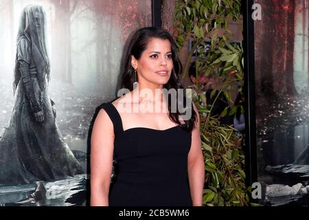 LOS ANGELES - APR 15:  Marisol Ramirez at the 'The Curse Of La Llorona' Premiere at the Egyptian Theater on April 15, 2019 in Los Angeles, CA Stock Photo