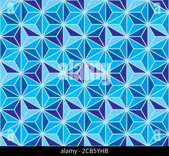 Geometric seamless pattern, bright vector abstract background. Infinitely repeating stylish modern texture can be used in textile and design. Stock Vector