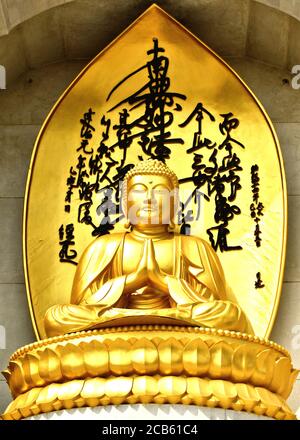 Buddha - Worshiper of non-violence Stock Photo