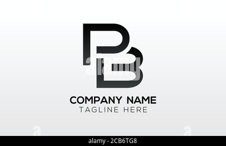 Initial PB Letter Logo With Creative Modern Business Typography Vector Template. Creative Letter PB Logo Vector. Stock Vector