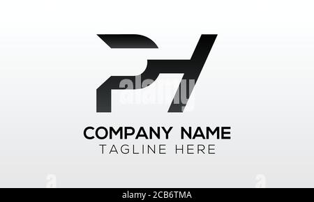 Initial PH Letter Logo With Creative Modern Business Typography Vector Template. Creative Letter PH Logo Vector. Stock Vector