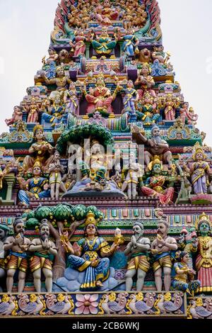 Shree Lakshminarayan Temple, Little India, Singapore Stock Photo