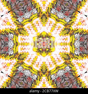 Fractal abstract background. golden pink Light effects. Neon glow. Festive decoration. grey Colorful pattern. Geometric texture. Stock Photo
