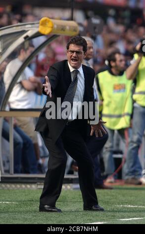 Juventus Coach Fabio Capello During The Uefa Champions League Quarter Final Second Leg Juventus Vs Arsenal In Turin Italy On April 5 06 The Game Ended In A Draw 0 0 Photo By