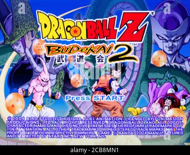 Dragonball Z Budokai 2 - Nintendo Gamecube Videogame - Editorial use only Stock Photo