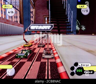 Grooverider Slot Car Thunder Nintendo Gamecube Videogame Editorial use only Stock Photo Alamy