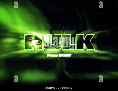 Hulk - Nintendo Gamecube Videogame - Editorial use only Stock Photo