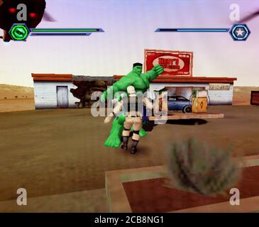 Hulk - Nintendo Gamecube Videogame - Editorial use only Stock Photo