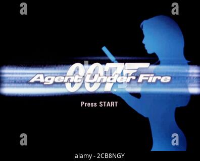 007 Agent Under Fire - Nintendo Gamecube Videogame - Editorial use only Stock Photo