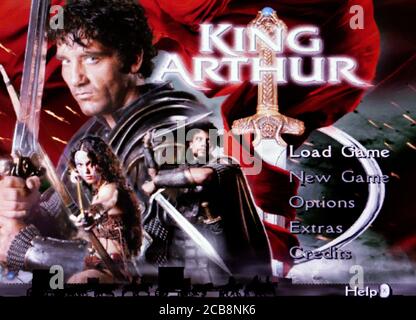 King Arthur - Nintendo Gamecube Videogame - Editorial use only Stock Photo