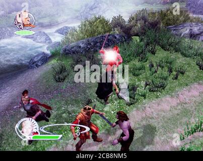 King Arthur - Nintendo Gamecube Videogame - Editorial use only Stock Photo