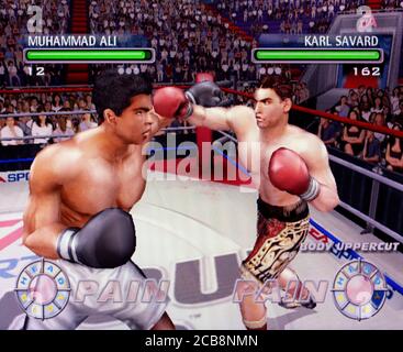 Knockout Kings 2003 - Nintendo Gamecube Videogame - Editorial use only Stock Photo