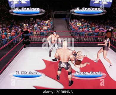 Legends of Wrestling II 2 - Nintendo Gamecube Videogame - Editorial use only Stock Photo