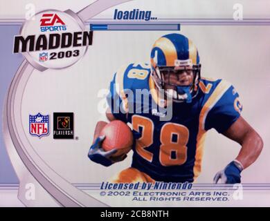 Madden NFL 2003 - Nintendo Gamecube Videogame - Editorial use only Stock  Photo - Alamy
