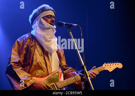 Tinariwen, tuareg blues and rock band from Mali Stock Photo