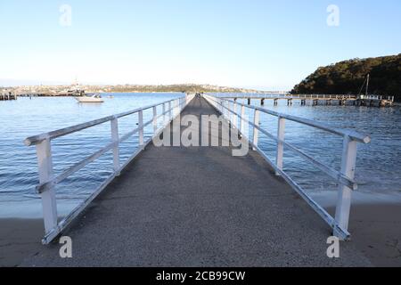 Clifton Gardens Wharf, Clifton Gardens Reserve, Mosman, Sydney, NSW, Australia Stock Photo