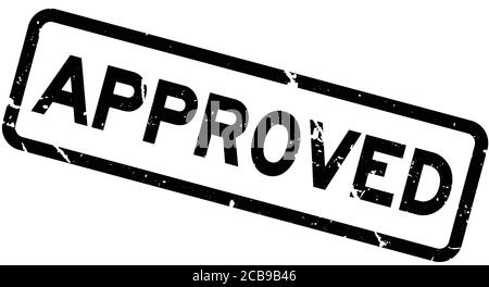 Grunge black standard word square rubber seal stamp on white background ...