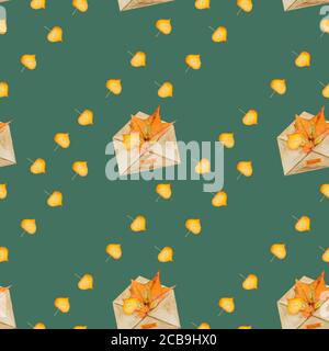 Beautiful card with various patterns, painted with watercolor Stock Photo