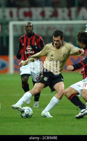 Willy Sagnol in action during the match Europa League Girondin Bordeaux FC Sion at the Stadium