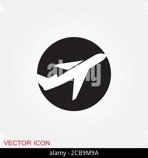 Airport icon design, vector illustration eps graphic Stock Vector