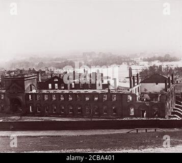 Ruins of the Arsenal, Richmond, Virginia 19th Century Mathew Brady ...