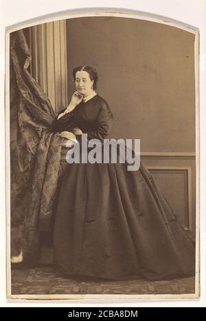 Empress Eug&#xe9;nie, 1860. Stock Photo