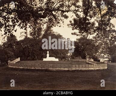 Tomb of Lady Charlotte Canning, Barrackpur, 1858-61. Stock Photo