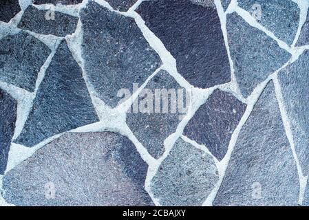 full-frame directly above shot of natural stone floor Stock Photo