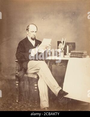 The Earl Canning, K.G., K.S.I., G.C.B., Calcutta, 1858-61. Stock Photo
