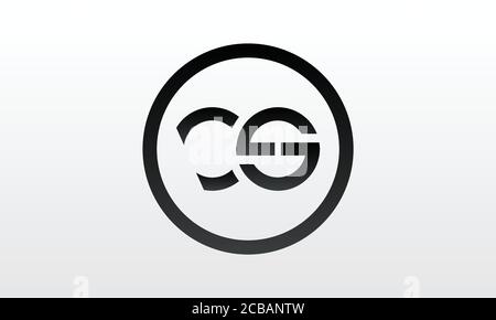 Initial CS Letter Logo With Creative Modern Business Typography Vector Template. Creative Letter CS Logo Vector. Stock Vector