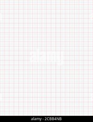 Millimeter grid on A4 size page. Divided by 5 mm lines. Sheet of  engineering graph paper. Vector illustration Stock Vector Image & Art -  Alamy