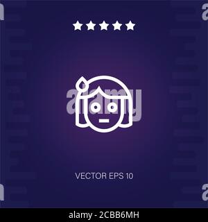 sweating vector icon modern illustration Stock Vector