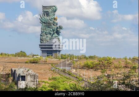 Giant statue of GWK (Garuda Wisnu Kencana), Bali, Indonesia Stock Photo