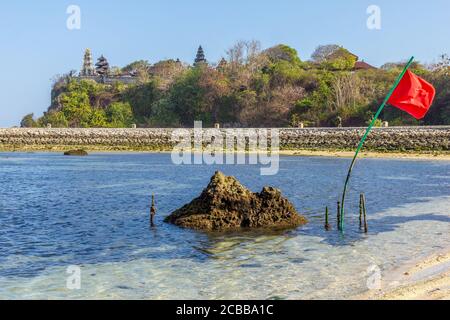 Dreamland beach in Bali, Indonesia Stock Photo