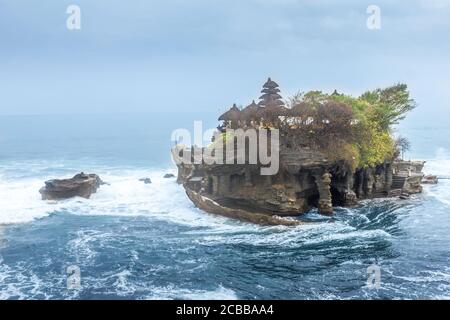 Tanah Lot temple, Bali, Indonesia Stock Photo