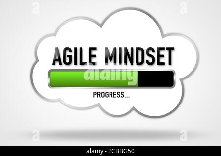 Agile Mindset Stock Photo