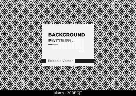 tribal aztec geometric pattern background - pattern background abstract vector design texture Stock Vector