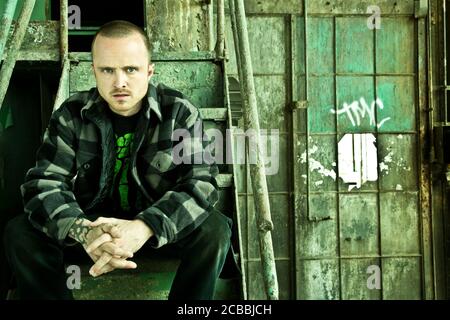 LIBRARY. USA. Aaron Paul in the ©AMC TV series: Breaking Bad (2008-2013 ...