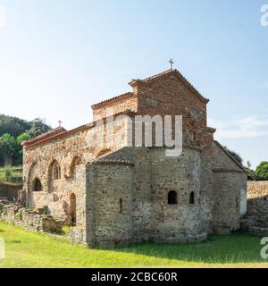 St. Anthony Church (known as Skanderbeg Cape) in Durrës, Albania. Stock Photo