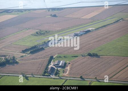 Norden, Germany. 07th Aug, 2020. The airfield Norden-Norddeich. Credit: Sina Schuldt/dpa/Alamy Live News Stock Photo