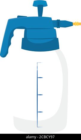 Disinfectant sprinkler icon Stock Vector