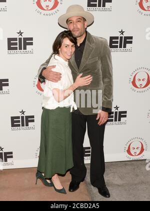 August 18, 2017, Los Angeles, California, USA: Jaclyn Matfus and Ben Harper attend the 27th Annual 'Simply Shakespeare' benefit at Freud Playhouse, UCLA. (Credit Image: © Billy Bennight/ZUMA Wire) Stock Photo