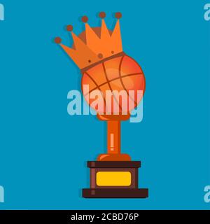 Basketball trophy cup vector illustration graphic design Stock Vector Image  & Art - Alamy