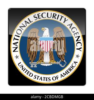 National Security Agency icon Stock Photo