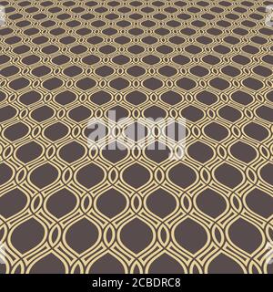 Modern Vector Wavy Pattern Stock Vector