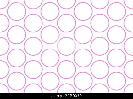 Abstract seamless pattern. Geometric circles texture. For your design, fabric, wrapper repeat, graphic design, textile background or backdrop concept. Stock Vector