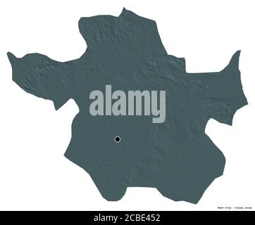 Meath Rivers Map Meath, county of Ireland. Elevation map colored in wiki style with ...