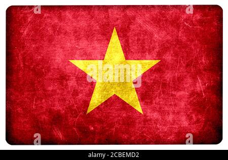 Flag of Vietnam Stock Photo